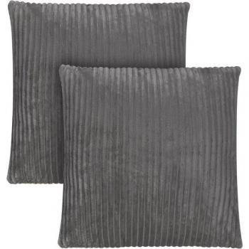 Aspero 2er Set Kissenbezüge 80x80 cm