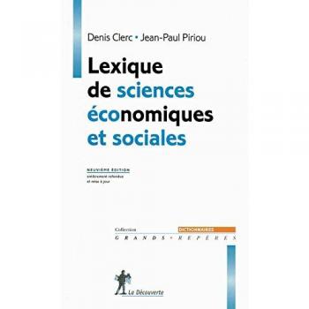 Lexique de sciences économiques et sociales