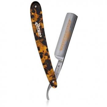 Karbon Rasiermesser SPECIAL 5/8 von Dovo Solingen – Schildpatt‑Imitat