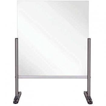 Bi-Office Counter and Desk Transparent Glass Panel