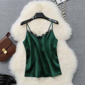 Crop Top de Seda para Mujer