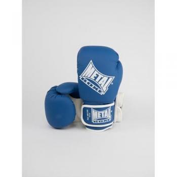 Gants de boxe Metal Boxe 10 oz Bleu (MB20010B)
