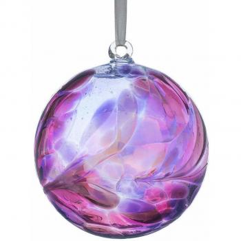 Sienna Glass Feb Birthstone Amethyst Friendship Orb