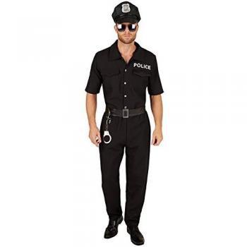 Police Officer Dress Shirt & Trousers – Black – L
