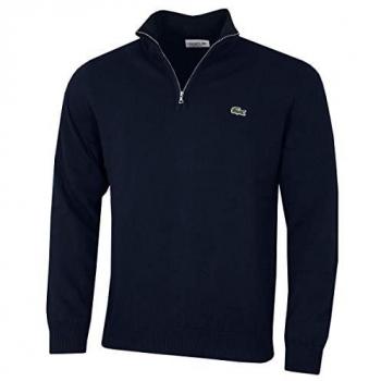 Pull Lacoste homme Bleu T6, tissu coton