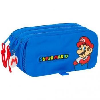 Portatodo Triple Big Super Mario Play 8x21x10 Cms