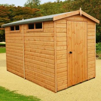 ' x 10' Shire Premium Security Apex Wooden Garden Shed