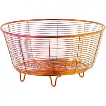 Kitchen Decor Stainless Steel Fruit Basket