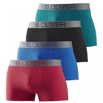 Boxer s.Oliver Nero Sobrio