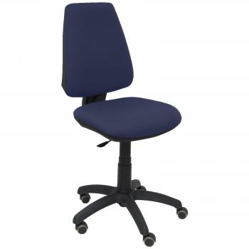 Sedia da Ufficio Ergonomica con Meccanismo Permanente e Tessuto Bali Blu Navy
