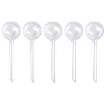 Alimentador de agua para plantas, 5 unidades, bola de riego para interiores y exteriores
