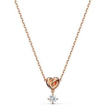 Swarovski Pendente Lifelong Heart, Cuore, Placcato Oro Rosa