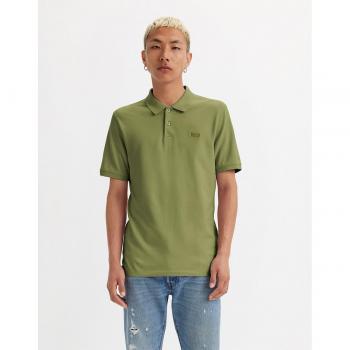 Levi's Men's Slim Fit Short Sleeve Polo Green/Bluish Olive XL