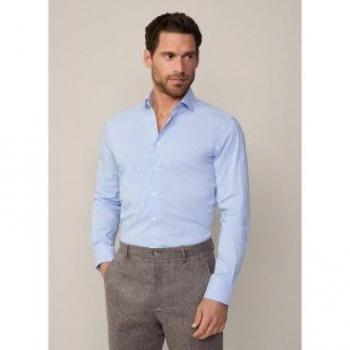 Camisa Casual Hackett Azul Rayada XL