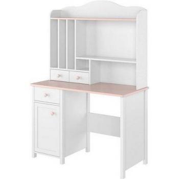 LN03 Luna 1D1S Schreibtisch (mit Aufsatz)