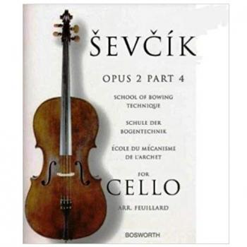 Sevcik Cello Studies: School Of Bowing Technique Part 4