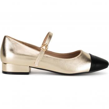 Clara Barson Ballerinas in Gold WS24040-02