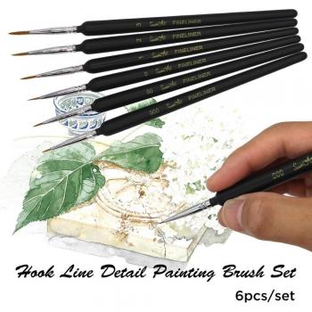 SeamiArt Artist Brush Set for Watercolor