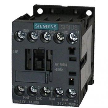 24 Vac Single Coil Relay with 1NC/3NO – 3RH2131‑1AB00