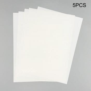5 Pcs/Set Color Heat Shrink Magic Sheets for DIY