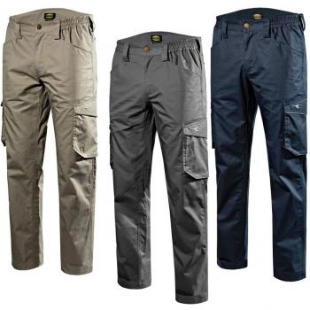 Pantalone XL Blu per lavoro Diadora Staff Light Cotton