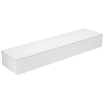 Keuco Edition 400 Sideboard 210x28,9x53,5cm, 2 Auszüge, Trüffel/Trüffel