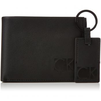 Calvin Klein Hi‑Profile Black Wallet – 5cc Coin Kefyob