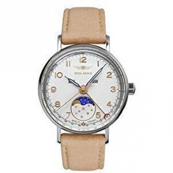 Iron Annie Ladies' Watch with Moonphase Feature, White, 36 mm