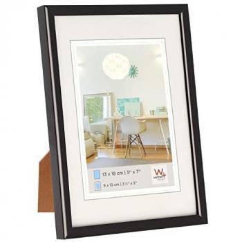 Cadre photo 50×70 cm, style contemporain, matière plastique – Walther