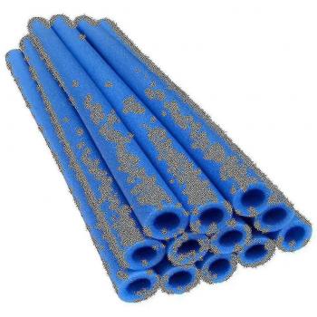 Set de 10 Fundas de Trampolín con Tubo de Espuma Azul