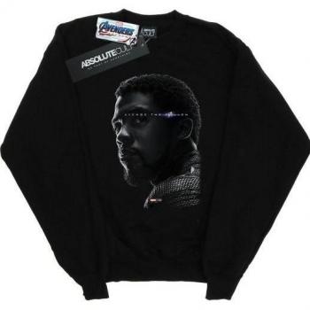 Marvel Damen Avengers Endgame Black Panther Sweatshirt mit Kapuze