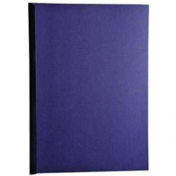 Exacompta Copertine Blu 270 g/m² per Rilegatura 100 Pz