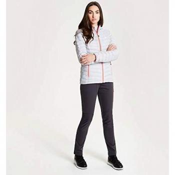 Dare 2b Damen Entendaunensprung Packaway-Kapuzenjacke – XS Silbergrau