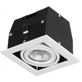Cardan 1 Light Recessed Downlight Matt White