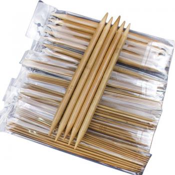 75pcs Bamboo Handle Knitting Needles Set