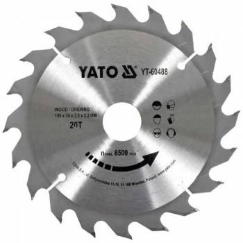 YATO 190x30mm HM Kreissägeblatt