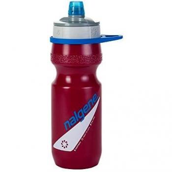 Fahrrad‑Trinkflasche Nalgene Draft 0,65 l – Rotes Modell, BPA‑frei
