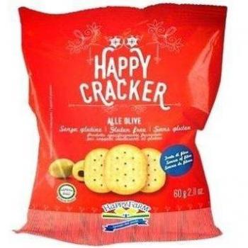 Happy Farm Crackers alle Olive 60g
