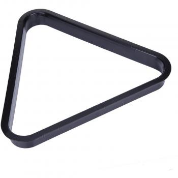 Demiawaking Triángulo Estándar para Billar de 8 Bolas (Negro)