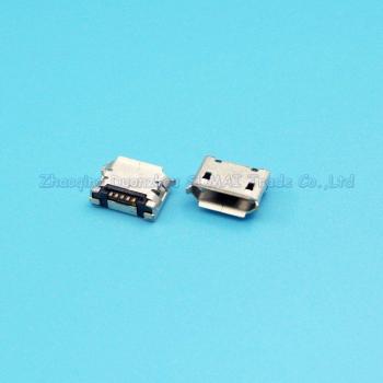 Conector Micro USB hembra 5 pines DIP 300 piezas