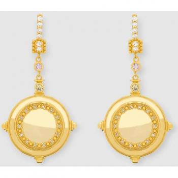 Pendientes Saori Brillo Dorado