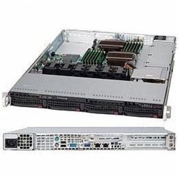 Supermicro SuperChassis 815TQ-600WB Support Noir 600 W