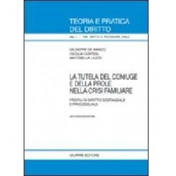 La tutela del coniuge e della prole nella crisi familiare. Profili di diritto sostanziale e processuale