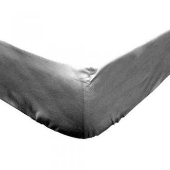 Drap Housse Blanc 90 x 190 cm en Jersey Coton