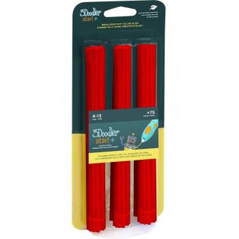 3DS‑ECO03‑RED‑75 3Doodler PLA Rosso – 75 unità in scatola