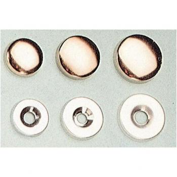 Ottone Lucido 18mm – Borchia Coprivita (10 pz)