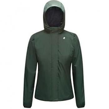 K‑Way Verde Lily Ripstop Giacca Micro Marmotta
