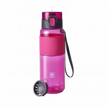 Botella de Tritán rosa de 680 ml con filtro para frutas Zwilling