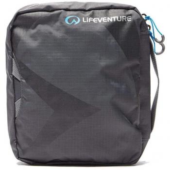 Lifeventure Hygieneartikel Tasche, 22 x 18 x 8 cm, Grau