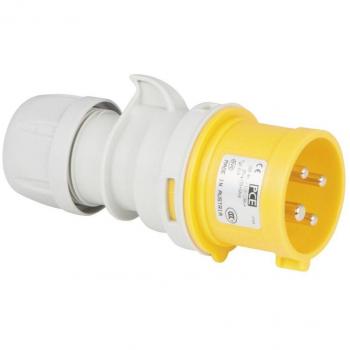 CEE 16A Industrial Connector Yellow